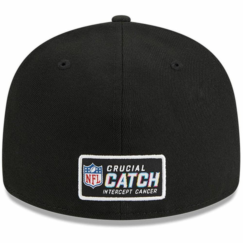 Cincinnati Bengals New Era 2023 NFL Crucial Catch Low Profile 59FIFTY Fitted Hat - Black Hats