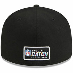 Cincinnati Bengals New Era 2023 NFL Crucial Catch Low Profile 59FIFTY Fitted Hat - Black Hats