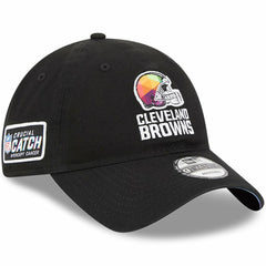 Cleveland Browns New Era 2023 NFL Crucial Catch 9TWENTY Adjustable Hat - Black Hats