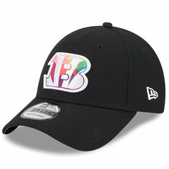 Cincinnati Bengals New Era 2023 NFL Crucial Catch 9FORTY Adjustable Hat - Black Hats