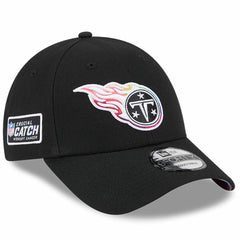 Tennessee Titans New Era 2023 NFL Crucial Catch 9FORTY Adjustable Hat - Black Hats
