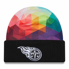 Tennessee Titans New Era 2023 NFL Crucial Catch Cuffed Knit Hat - Black Hats