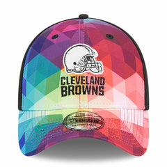 Cleveland Browns New Era 2023 NFL Crucial Catch 39THIRTY Flex Hat - Pink Hats