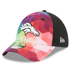 Denver Broncos New Era 2023 NFL Crucial Catch 39THIRTY Flex Hat - Pink Hats