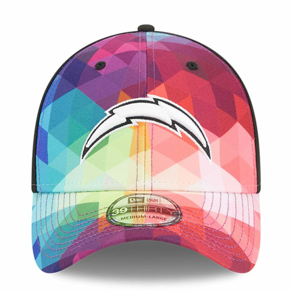 Los Angeles Chargers New Era 2023 NFL Crucial Catch 39THIRTY Flex Hat - Pink Hats