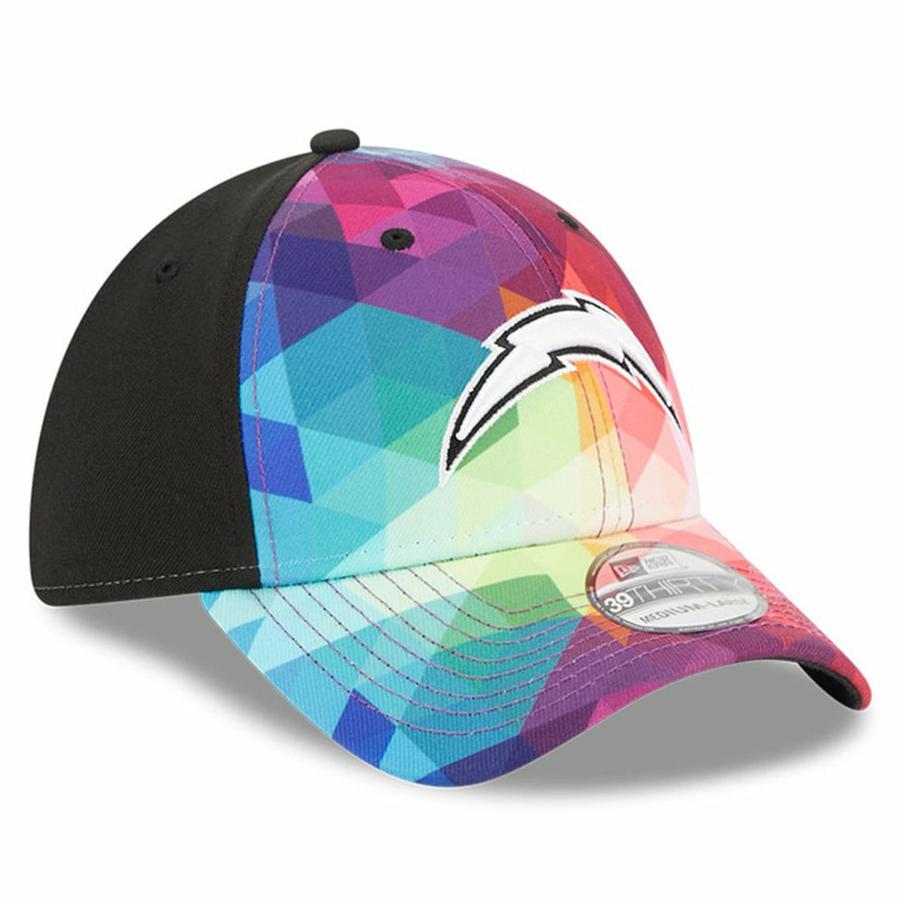 Los Angeles Chargers New Era 2023 NFL Crucial Catch 39THIRTY Flex Hat - Pink Hats