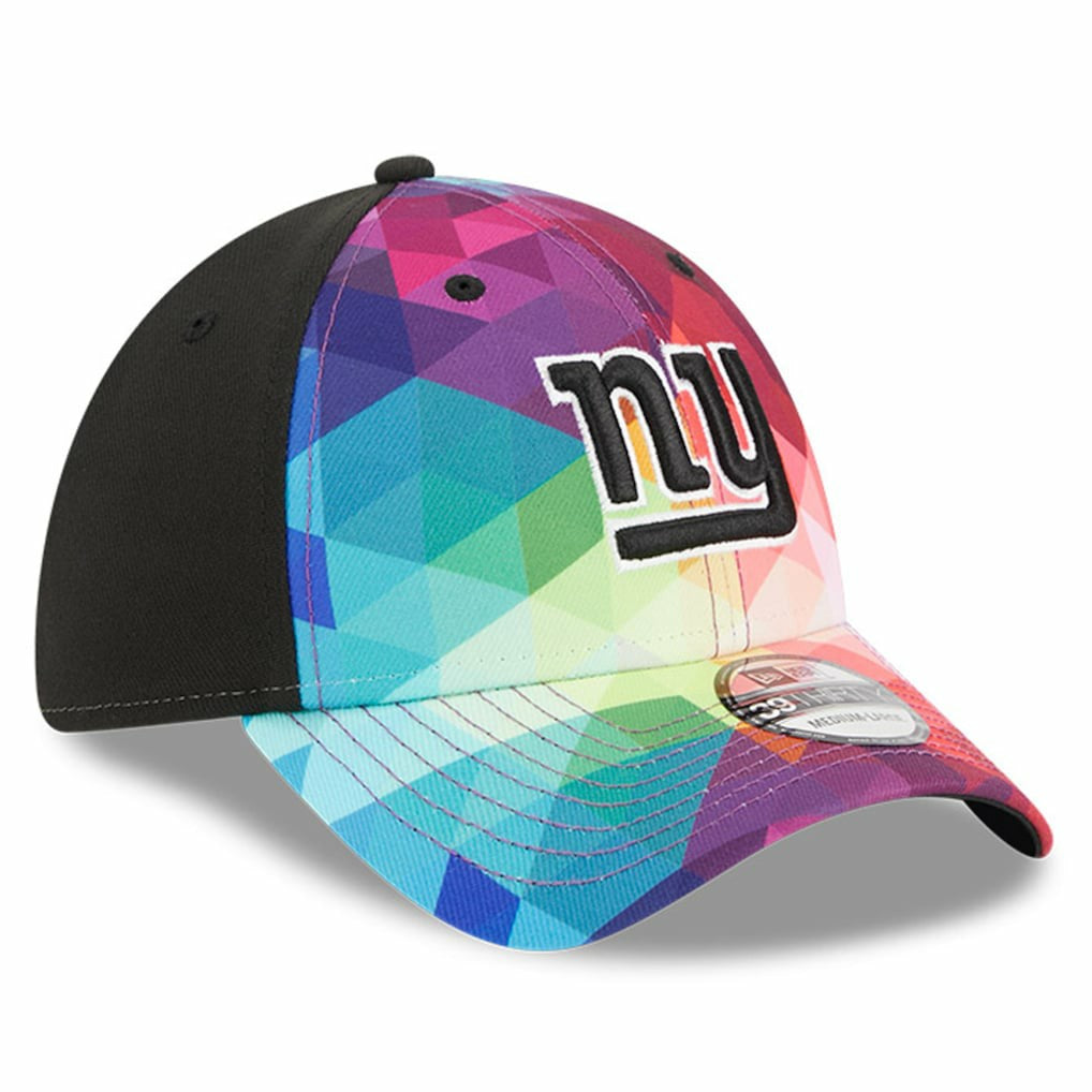 New York Giants New Era 2023 NFL Crucial Catch 39THIRTY Flex Hat - Pink Hats