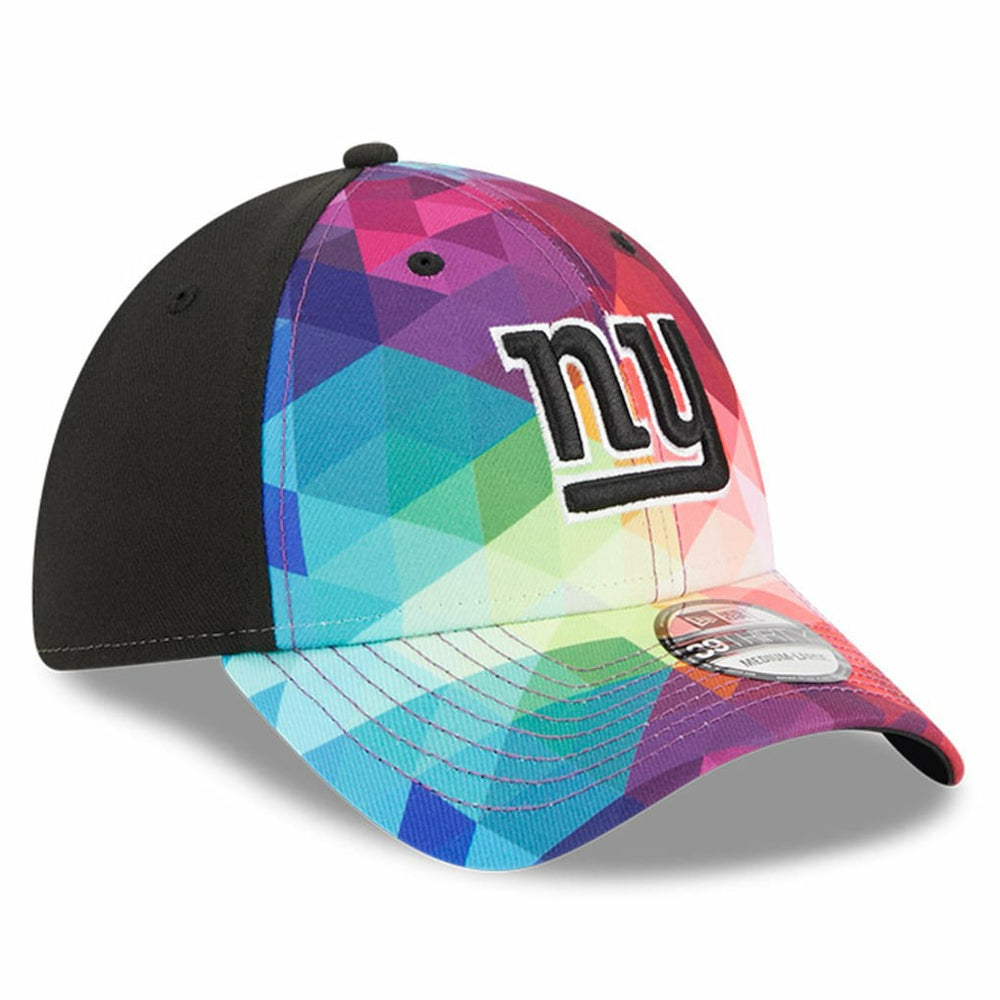 New York Giants New Era 2023 NFL Crucial Catch 39THIRTY Flex Hat - Pink Hats