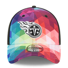 Tennessee Titans New Era 2023 NFL Crucial Catch 39THIRTY Flex Hat - Pink Hats