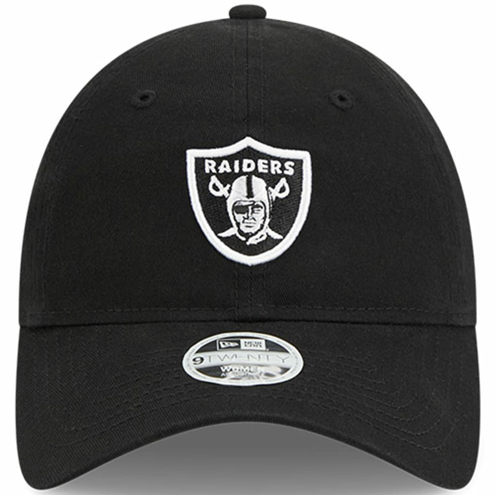 Las Vegas Raiders New Era Women's 2023 NFL Crucial Catch 9TWENTY Adjustable Hat - Black Hats