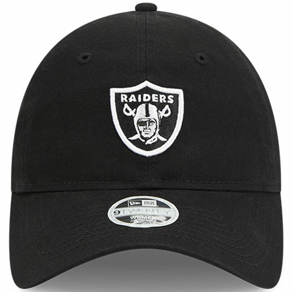 Las Vegas Raiders New Era Women's 2023 NFL Crucial Catch 9TWENTY Adjustable Hat - Black Hats