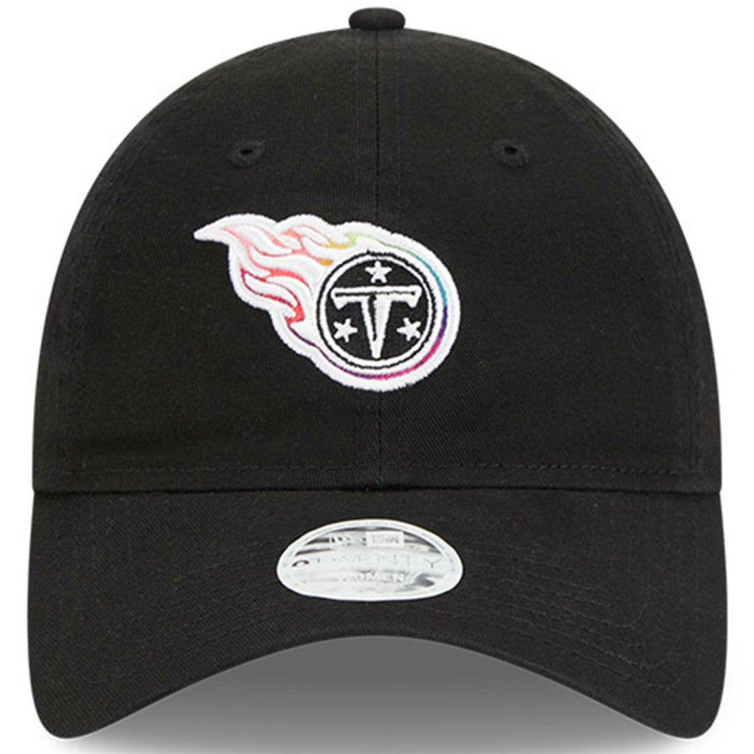 Tennessee Titans New Era Women's 2023 NFL Crucial Catch 9TWENTY Adjustable Hat - Black Hats