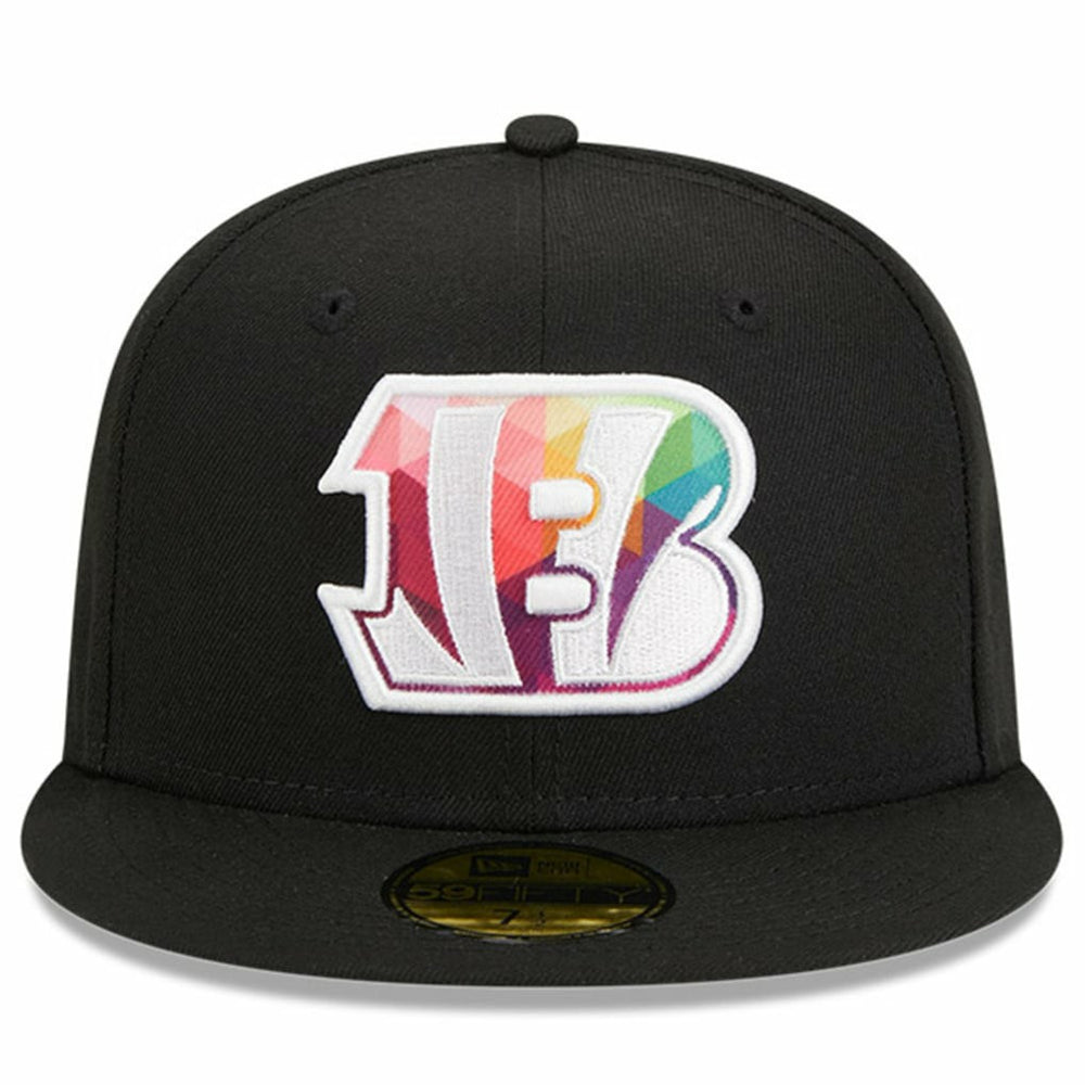 Cincinnati Bengals New Era 2023 NFL Crucial Catch 59FIFTY Fitted Hat - Black Hats