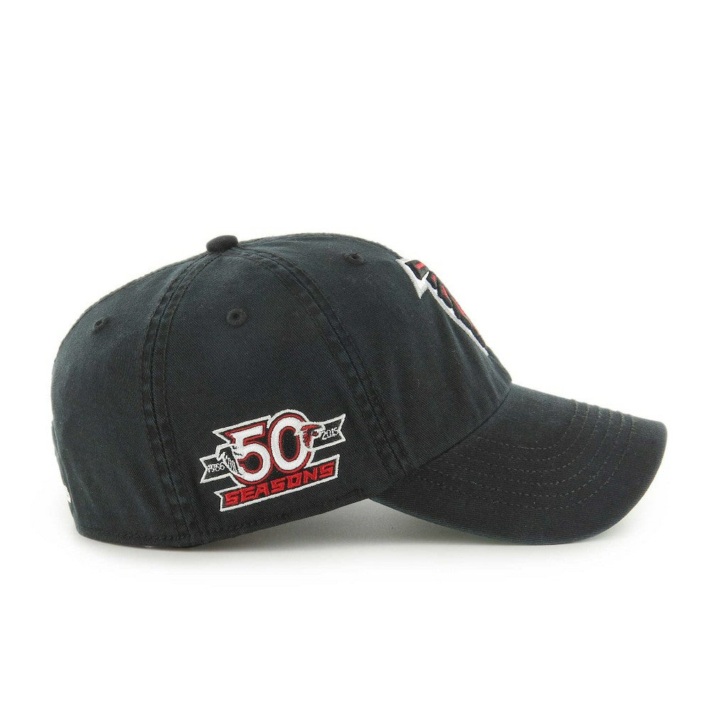 Atlanta Falcons '47 Sure Shot Franchise Fitted Hat - Black Hats
