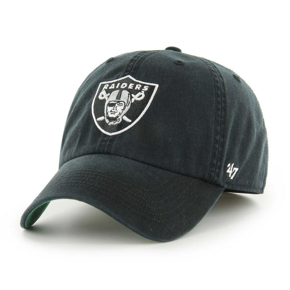 Las Vegas Raiders '47 Sure Shot Franchise Fitted Hat - Black Hats