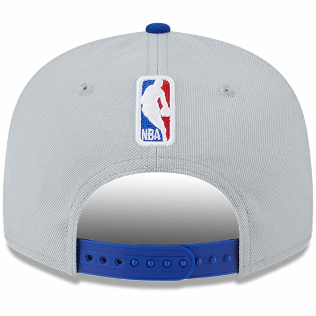 Philadelphia 76ers Tip-Off Two-Tone 9FIFTY Snapback Hat Gray/Royal - New Era