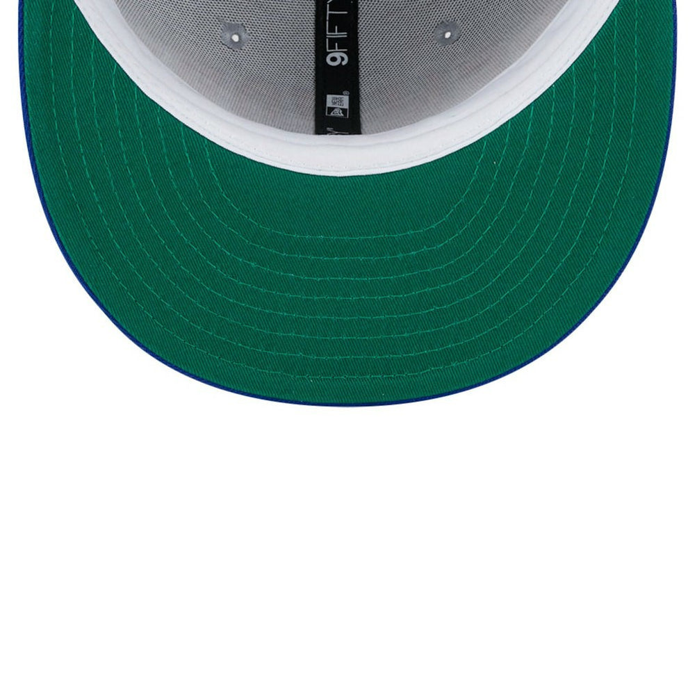 Philadelphia 76ers Tip-Off Two-Tone 9FIFTY Snapback Hat Gray/Royal - New Era