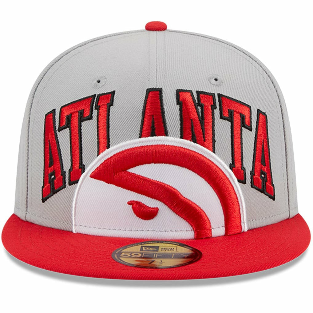 Atlanta Hawks Tip-Off Two-Tone 59FIFTY Fitted Hat Gray/Red - New Era outlet