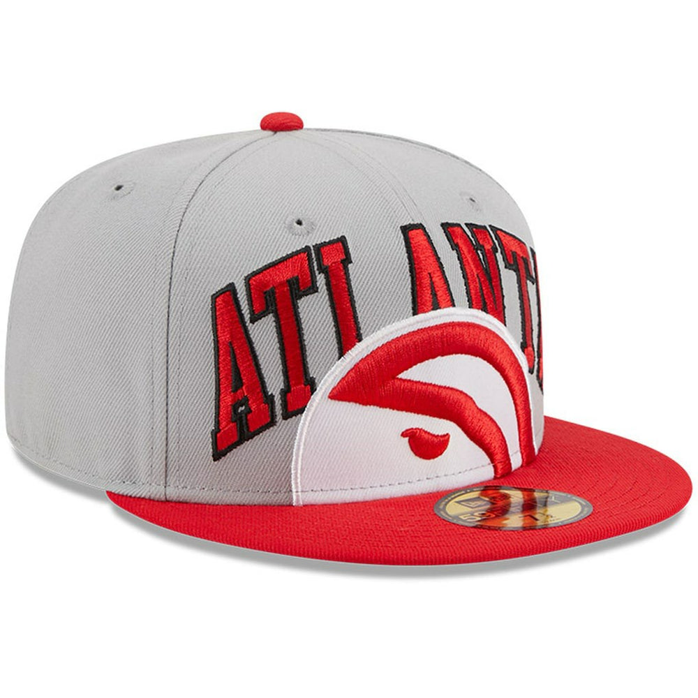 Atlanta Hawks Tip-Off Two-Tone 59FIFTY Fitted Hat Gray/Red - New Era outlet