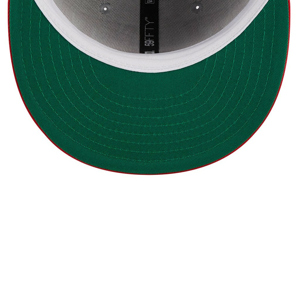 Atlanta Hawks Tip-Off Two-Tone 59FIFTY Fitted Hat Gray/Red - New Era outlet