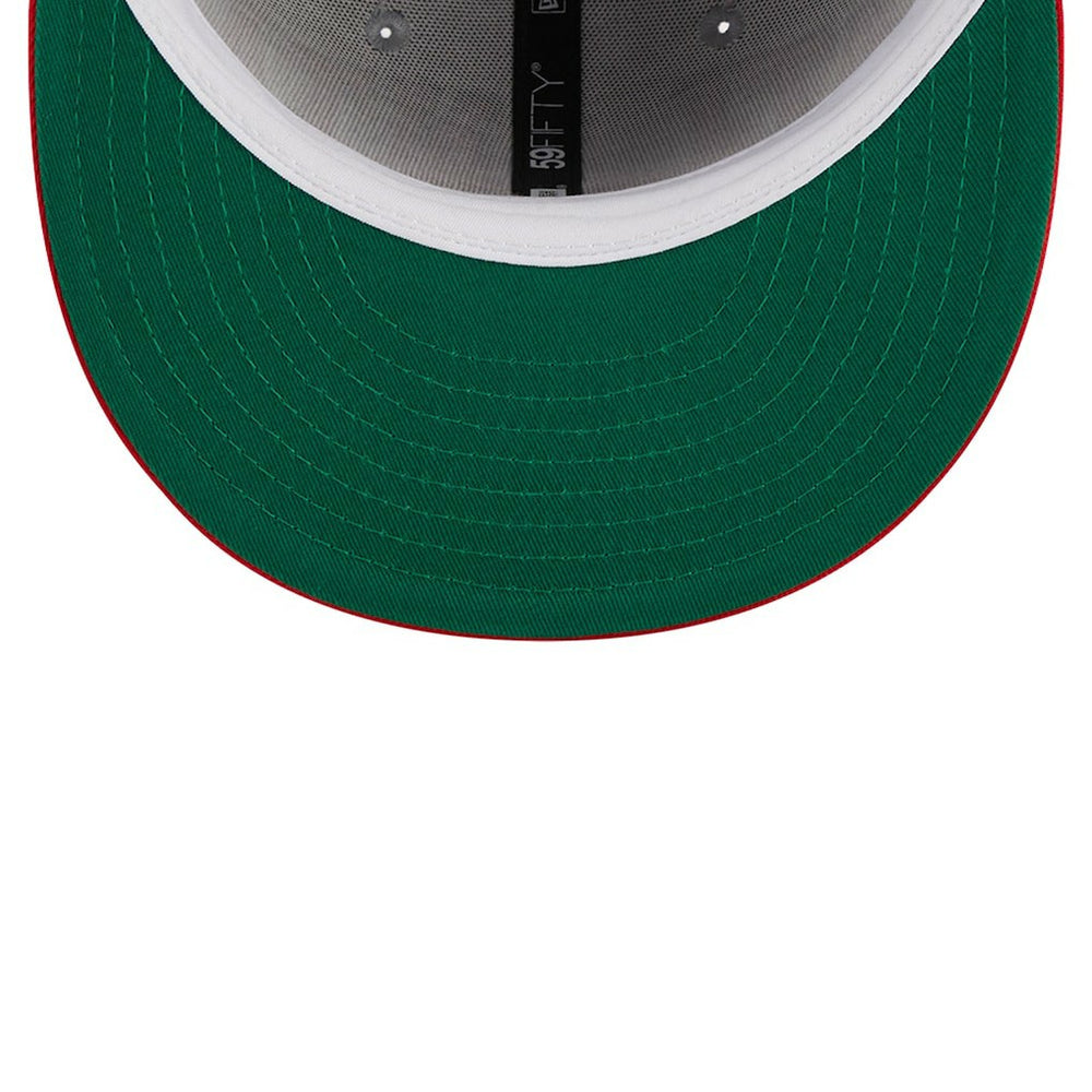 Atlanta Hawks Tip-Off Two-Tone 59FIFTY Fitted Hat Gray/Red - New Era outlet