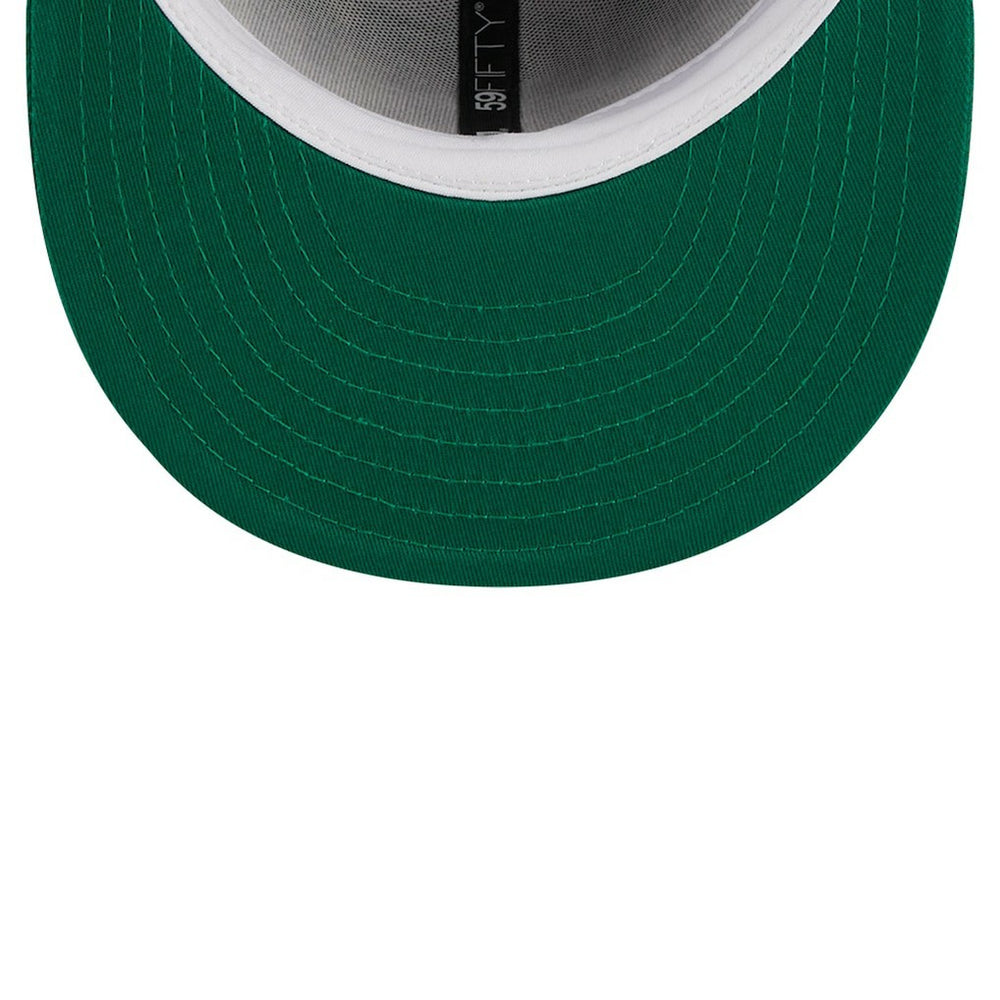 Boston Celtics Tip-Off Two-Tone 59FIFTY Fitted Hat Gray/Kelly Green - New Era