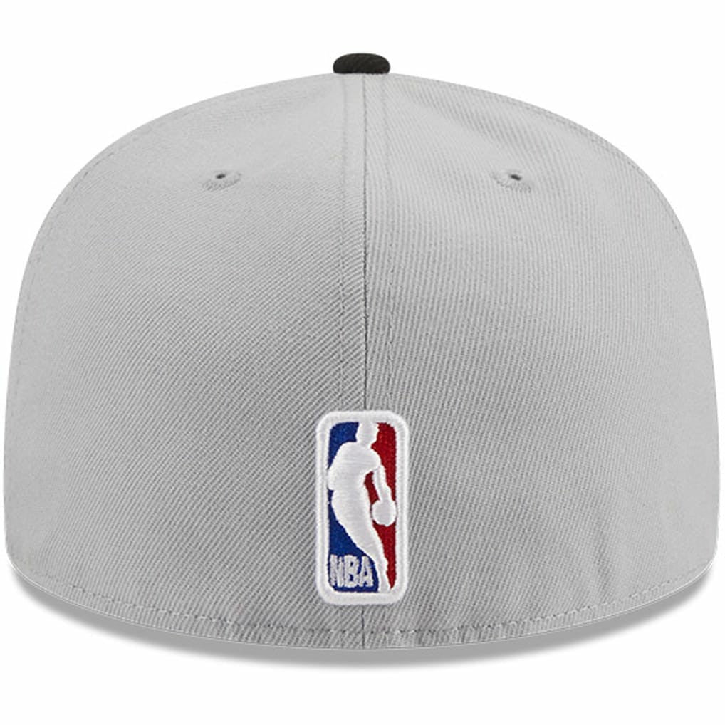 Brooklyn Nets Tip-Off Two-Tone 59FIFTY Fitted Hat Gray/Black - New Era