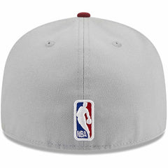 Cleveland Cavaliers Tip-Off Two-Tone 59FIFTY Fitted Hat Gray/Wine - New Era