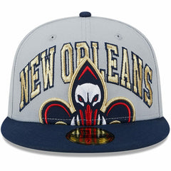 New Orleans Pelicans Tip-Off Two-Tone 59FIFTY Fitted Hat Gray/Navy - New Era