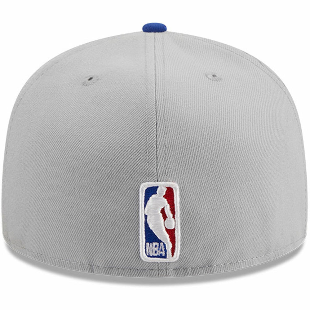New York Knicks Tip-Off Two-Tone 59FIFTY Fitted Hat Gray/Blue - New Era