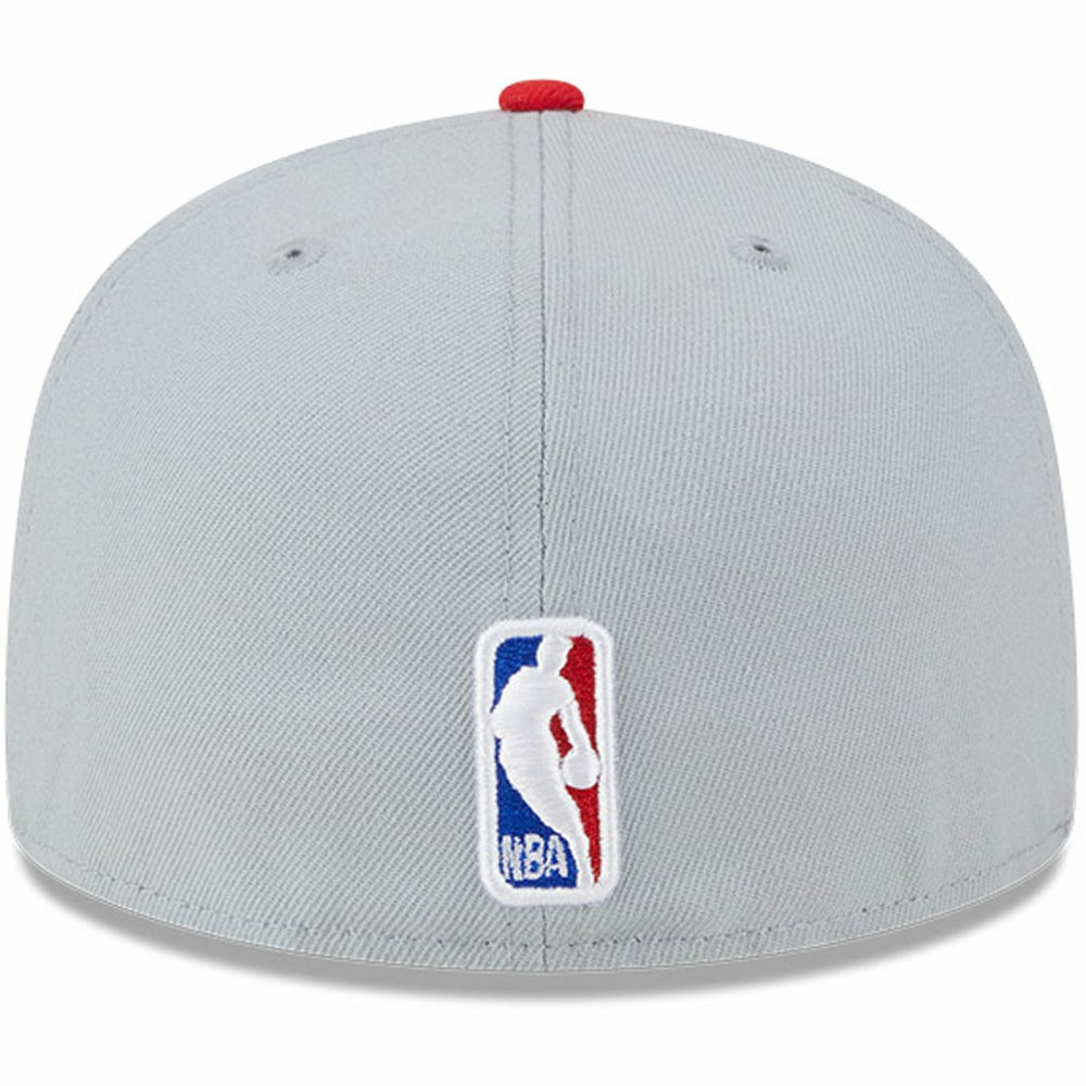 Toronto Raptors Tip-Off Two-Tone 59FIFTY Fitted Hat Gray/Red - New Era outlet