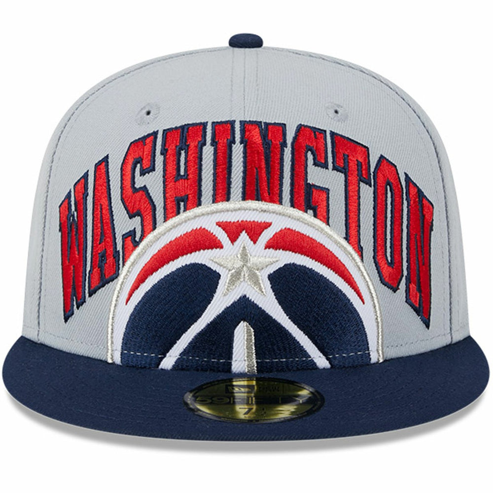Washington Wizards Tip-Off Two-Tone 59FIFTY Fitted Hat Gray/Navy - New Era