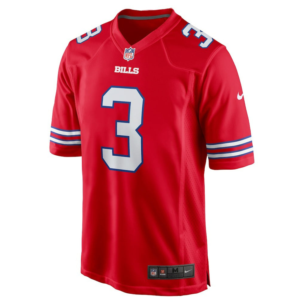 Damar Hamlin Buffalo Bills Alternate Game Jersey - Red Jerseys