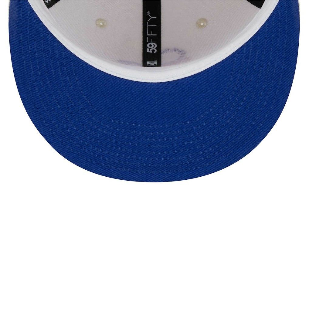 Philadelphia 76ers Piped Pop Panel 59FIFTY Fitted Hat Cream - New Era
