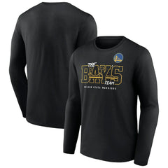 Golden State Warriors Team Pride Long Sleeve T-Shirt Black