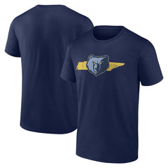 Memphis Grizzlies Announcer T-Shirt Navy outlet