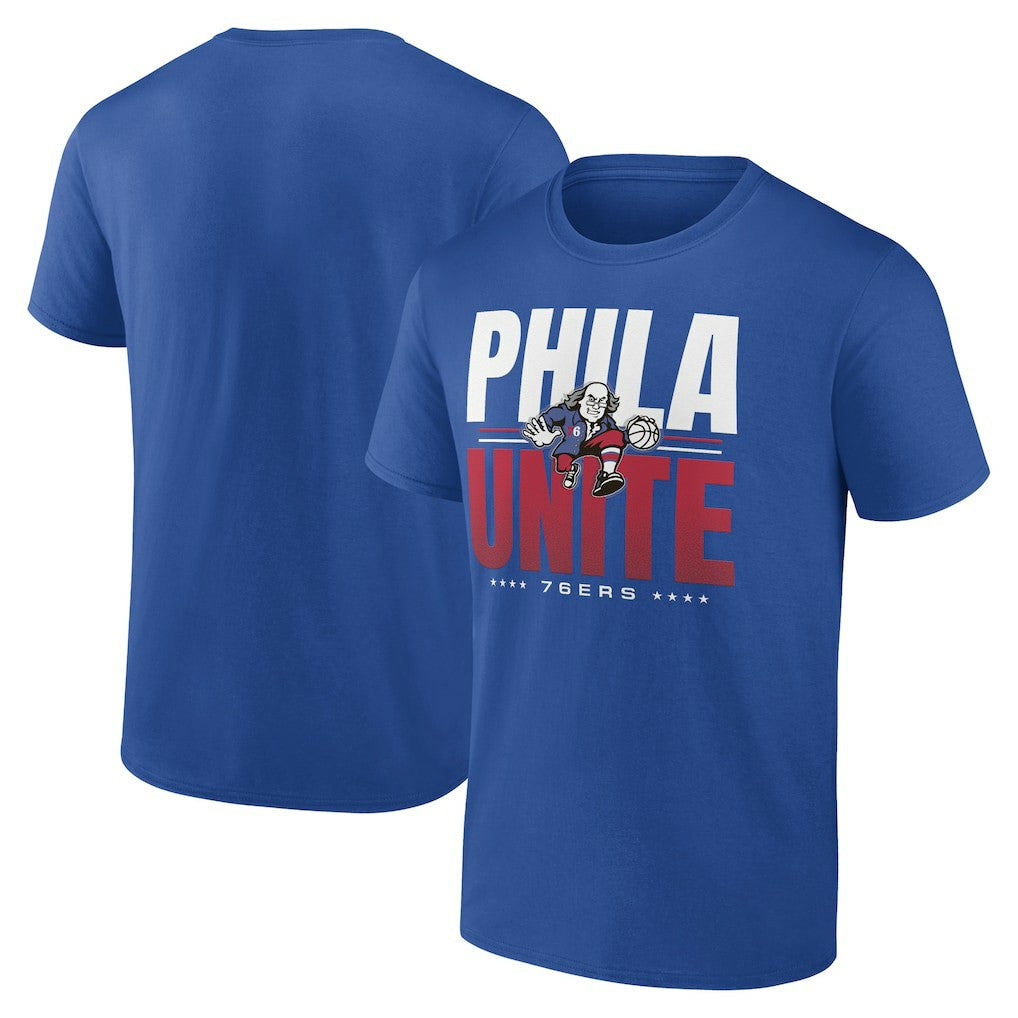 Philadelphia 76ers Announcer T-Shirt Royal
