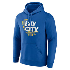 Golden State Warriors Huddle Pullover Hoodie Royal