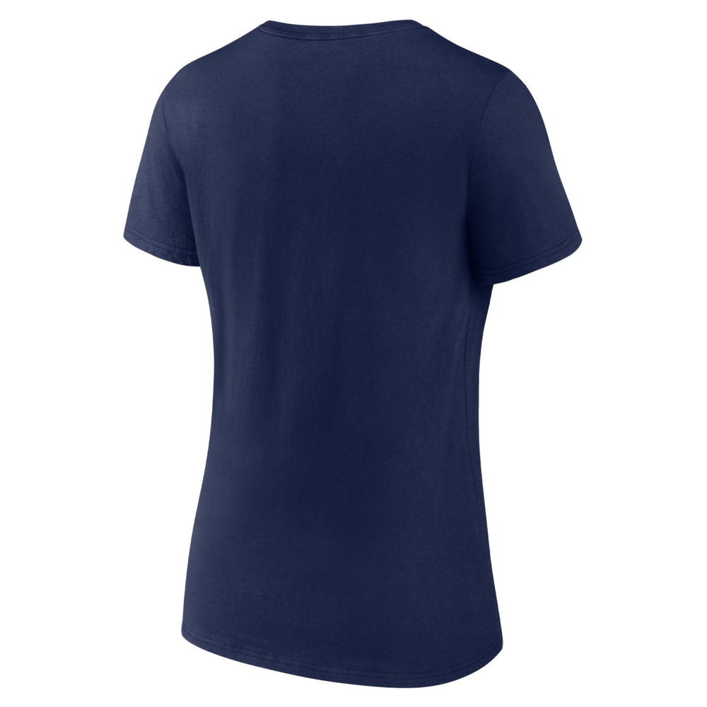Memphis Grizzlies Women's Huddle V-Neck T-Shirt Navy