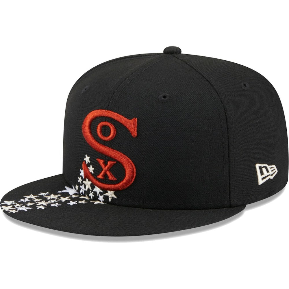 Chicago White Sox New Era  Meteor 59FIFTY Fitted Hat - Black Hats