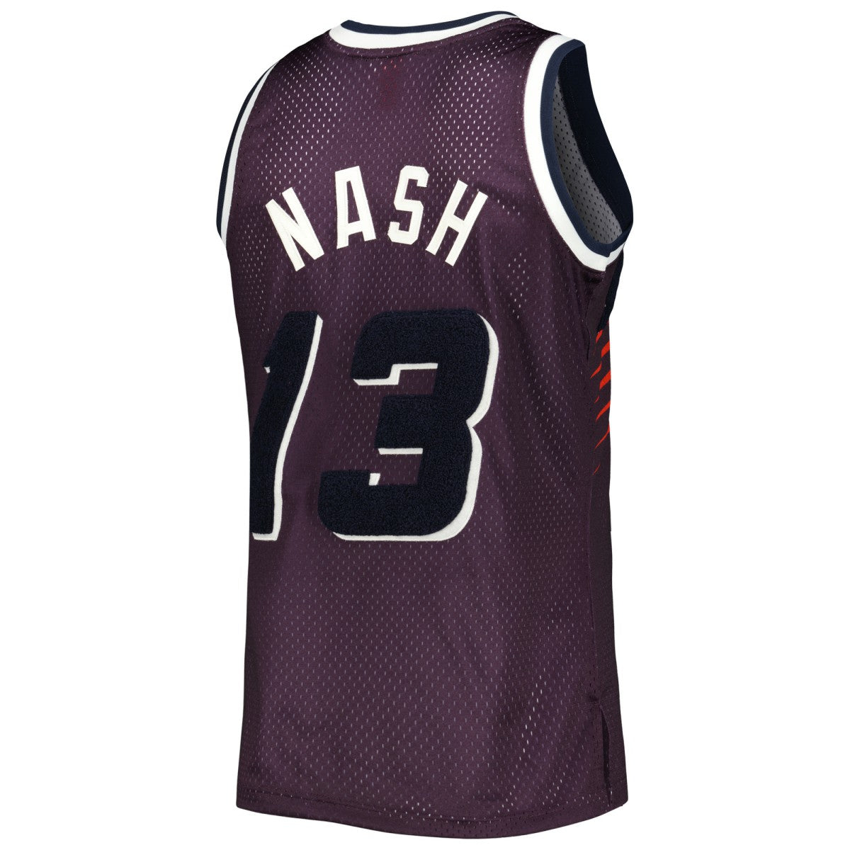 Steve Nash Phoenix Suns 1996/97 Hardwood Classics Off-Court Swingman Jersey Purple - Mitchell & Ness