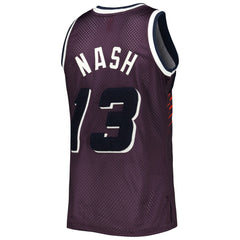 Steve Nash Phoenix Suns 1996/97 Hardwood Classics Off-Court Swingman Jersey Purple - Mitchell & Ness