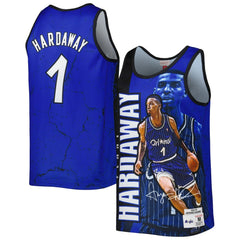 Penny Hardaway Orlando Magic 1994-95 Hardwood Classics Player Burst Tank Top Blue - Mitchell & Ness outlet