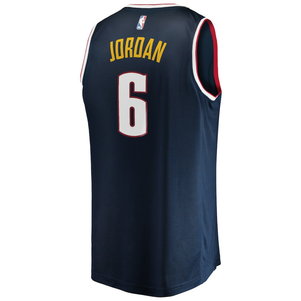 DeAndre Jordan Denver Nuggets Youth Fast Break Player Jersey Icon Editi- Navy - Fanatics