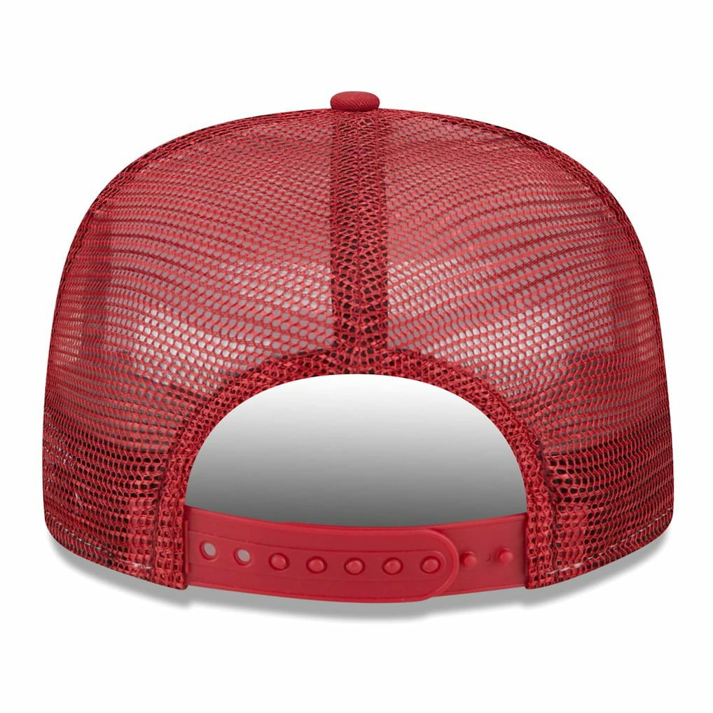 Arizona Cardinals New Era Banger 9FIFTY Trucker Snapback Hat - White/Cardinal Hats