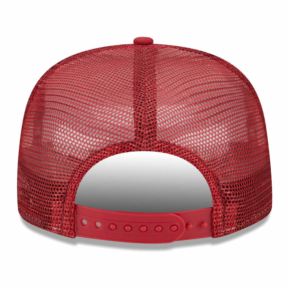 Arizona Cardinals New Era Banger 9FIFTY Trucker Snapback Hat - White/Cardinal Hats