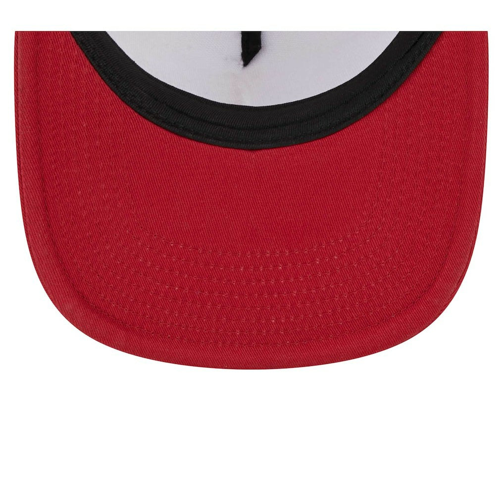 Arizona Cardinals New Era Banger 9FIFTY Trucker Snapback Hat - White/Cardinal Hats