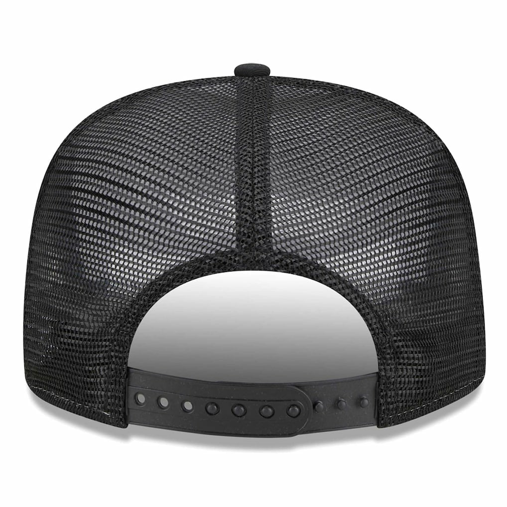 Las Vegas Raiders New Era Banger 9FIFTY Trucker Snapback Hat - White/Black Hats