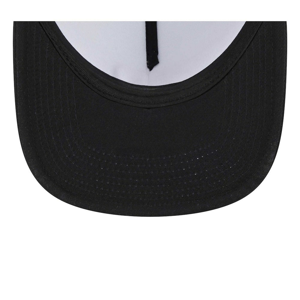 Las Vegas Raiders New Era Banger 9FIFTY Trucker Snapback Hat - White/Black Hats
