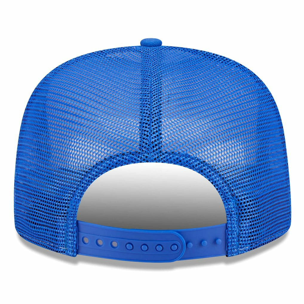 Los Angeles Rams New Era Banger 9FIFTY Trucker Snapback Hat - White/Royal Hats